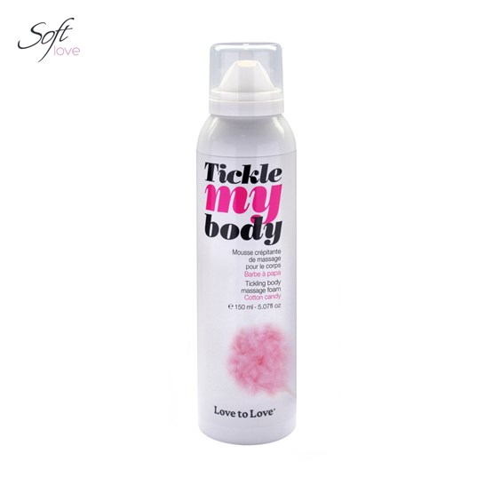 Mousse de massage crépitante