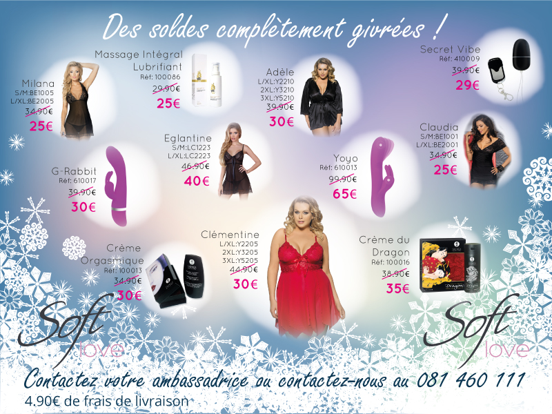 Deuxième soldes de janvier chez Softlove