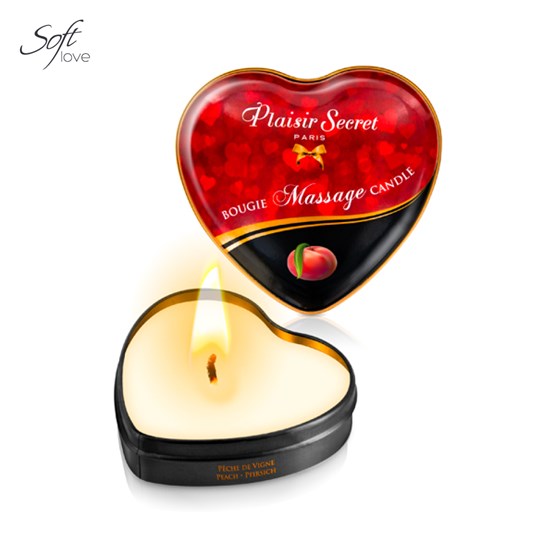 Mini bougie coeur